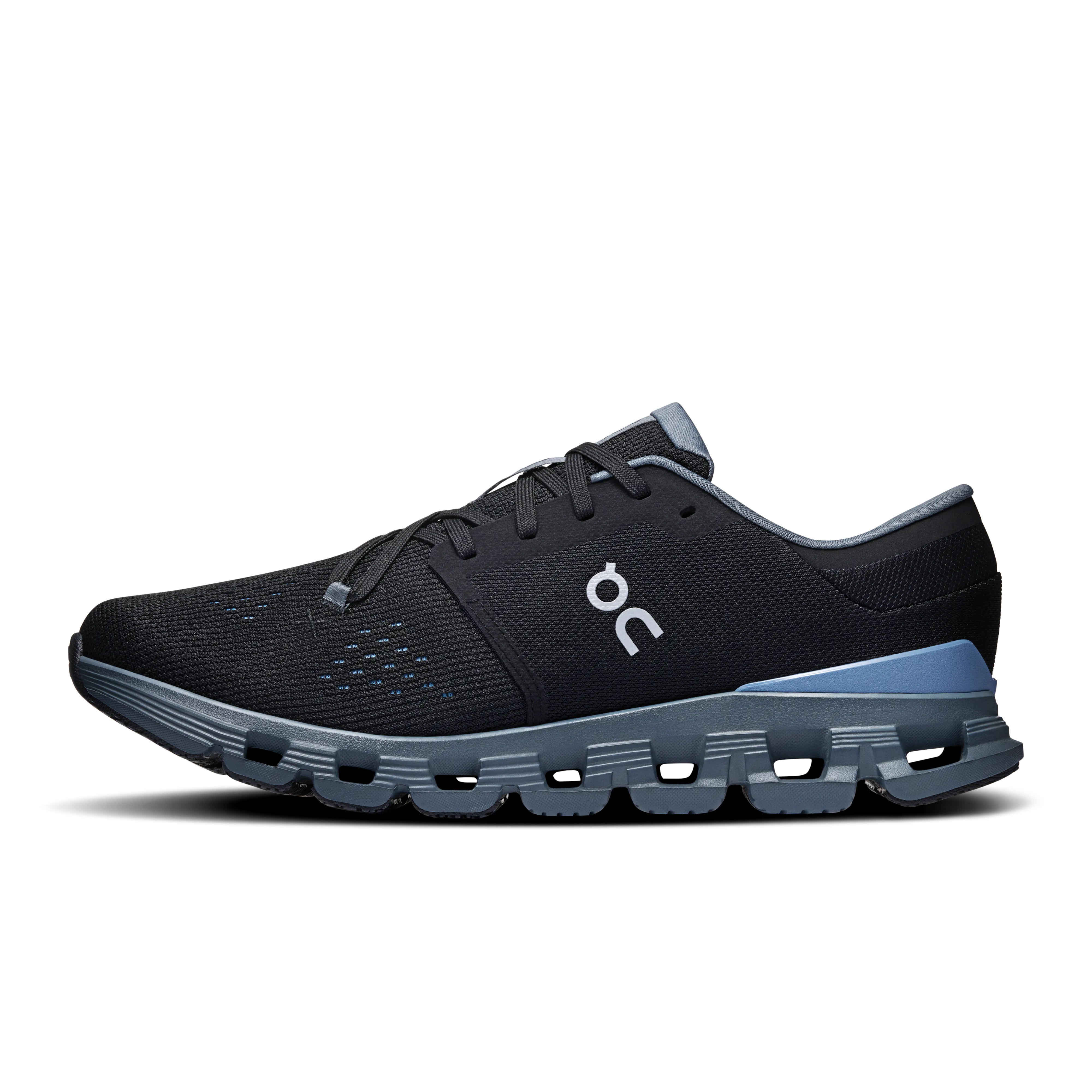 On Running Men's Cloud X 4 Shoes - Black / Chambray