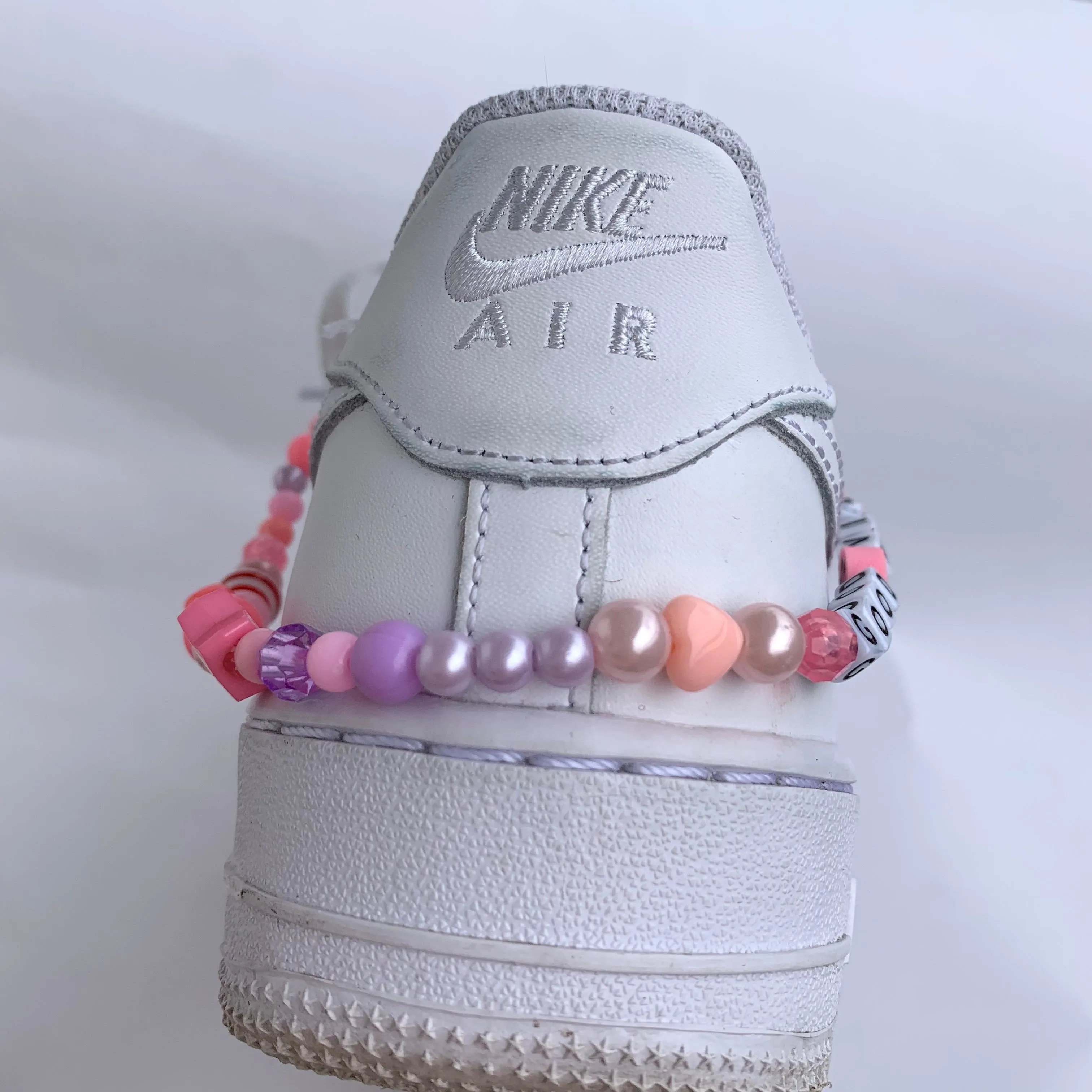 Pink “Good Vibes” Shoe Charm