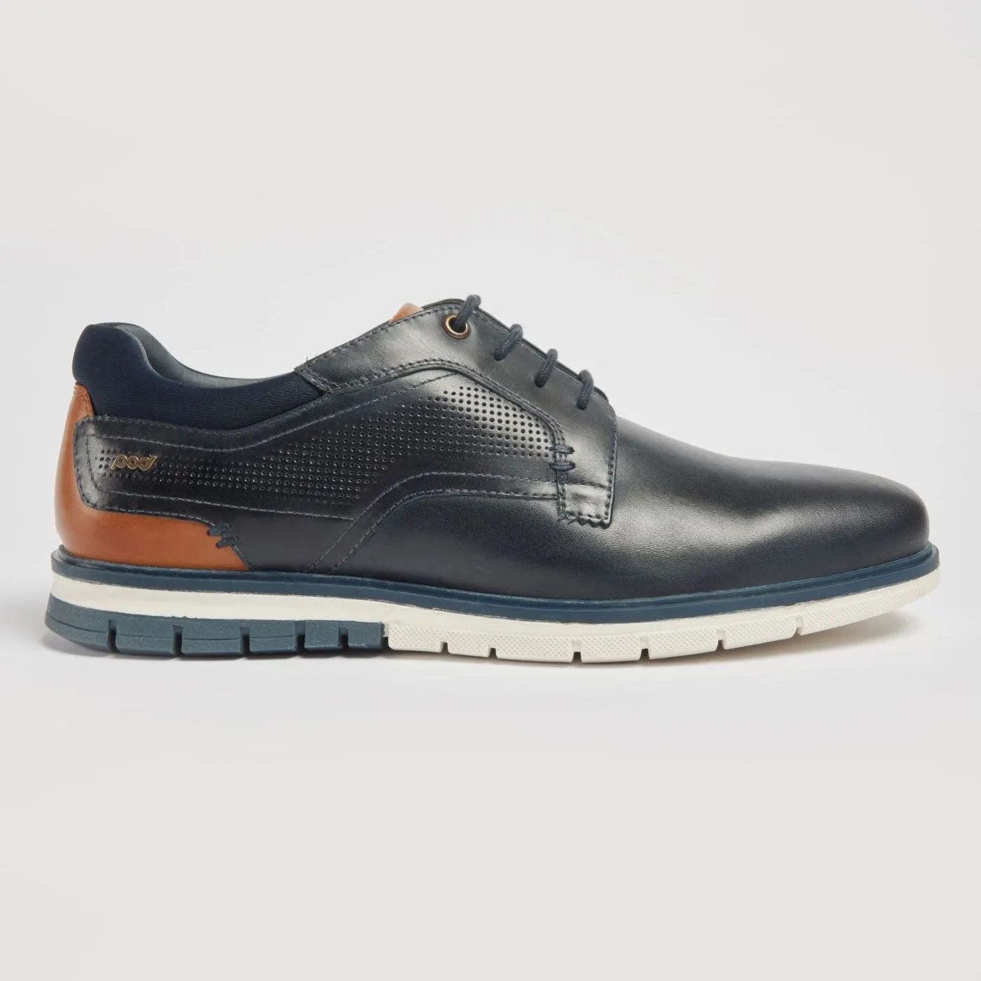 Pod Merlin Navy Casual Shoes