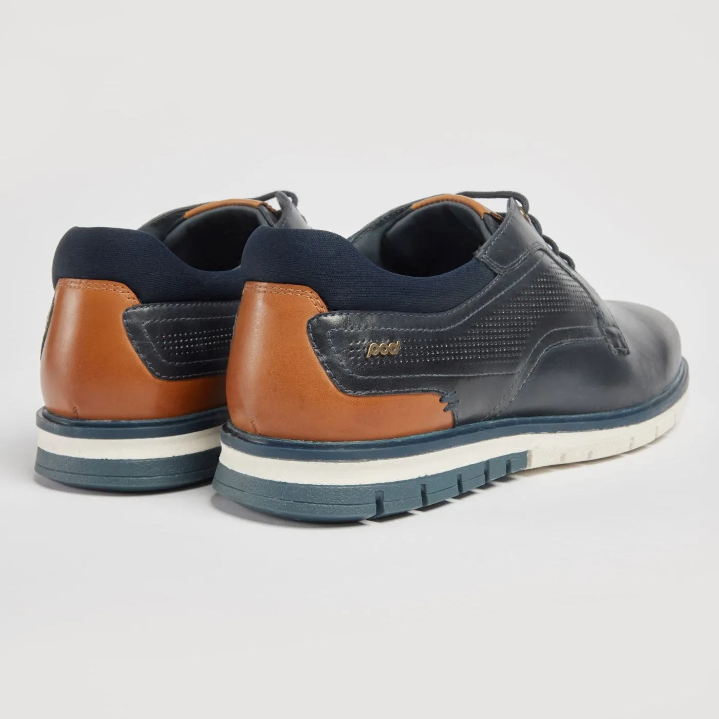 Pod Merlin Navy Casual Shoes