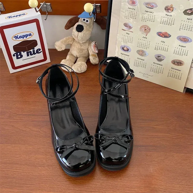 Quade Bowknot Mary Jane Pumps