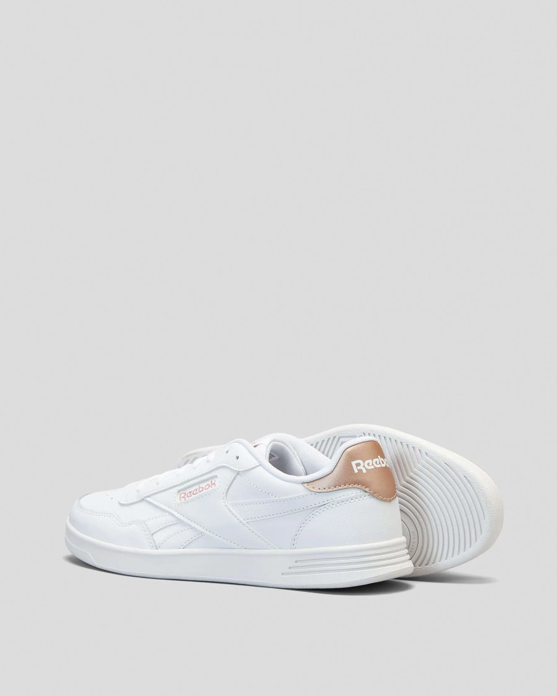 .Reebok Womens Court Advance White/Rose Gold/White - (100033847) - RCA- R1L5