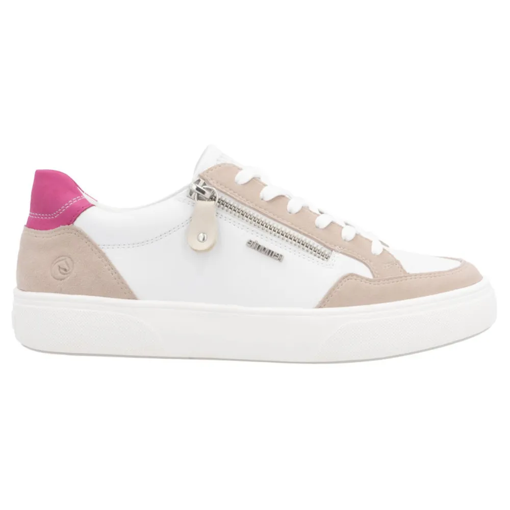 Remonte D2J01-81 Womens Wide Fit Lace Up Trainer