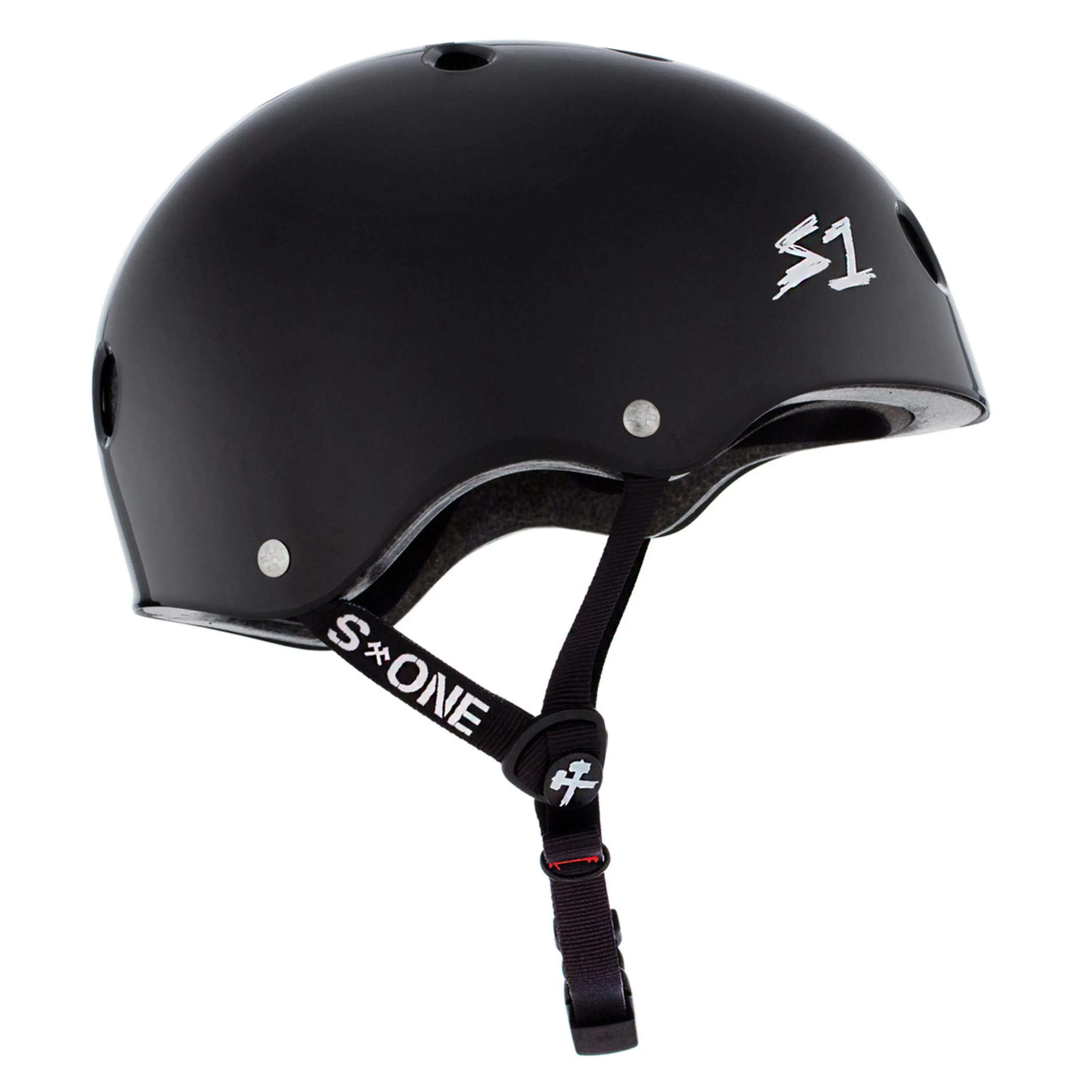 S1 LIFER BLACK GLOSS HELMET