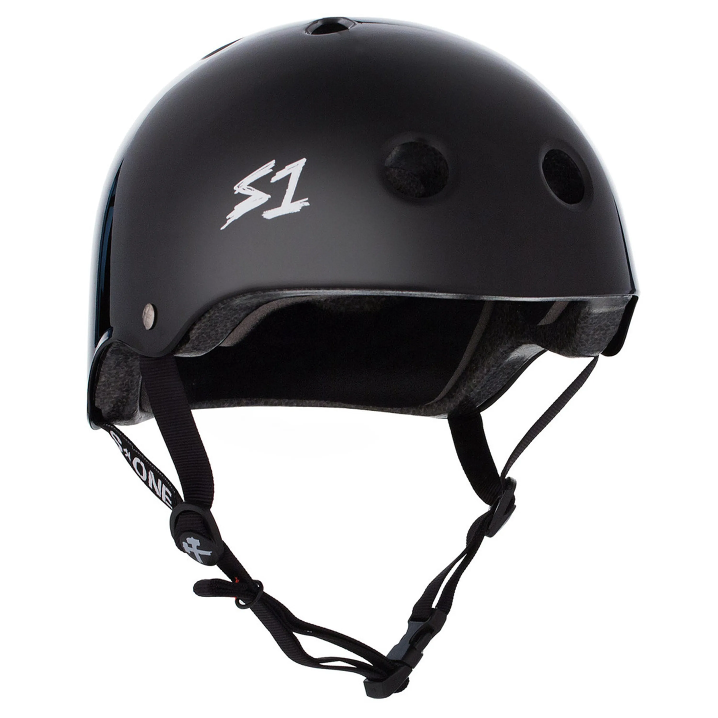 S1 LIFER BLACK GLOSS HELMET