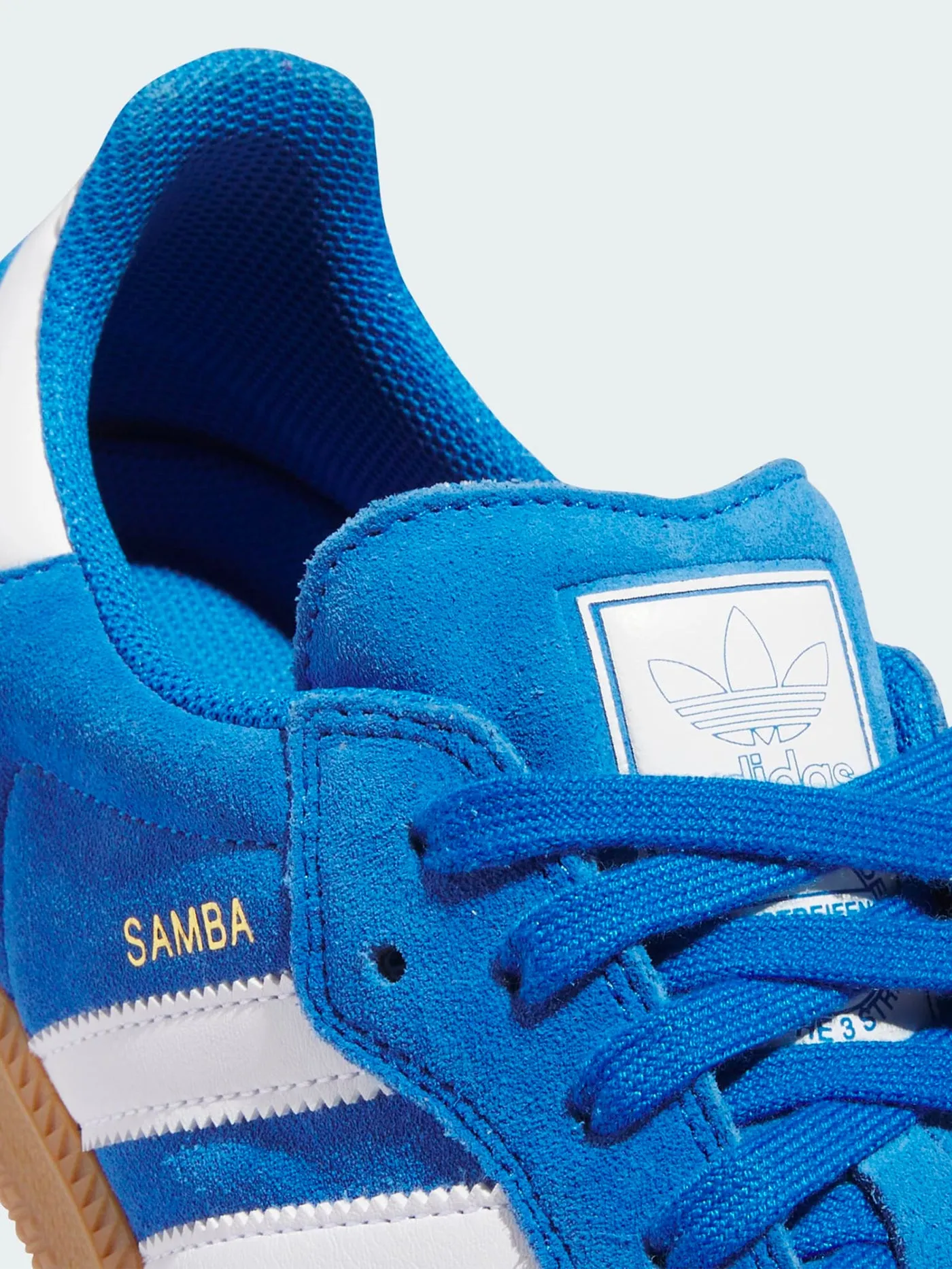 Samba ADV Blue Bird/White/Gold Met Shoes