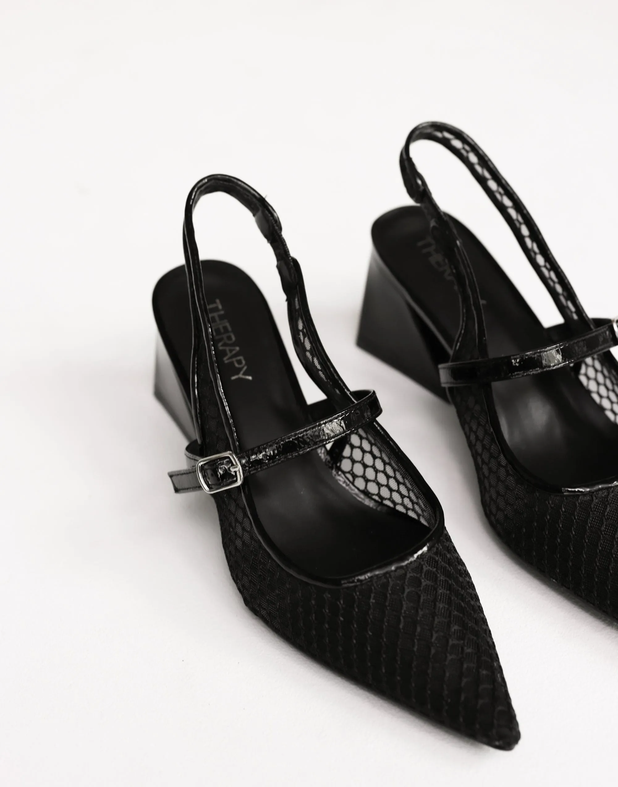 Severe Heels (Black Patent) - By Therapy