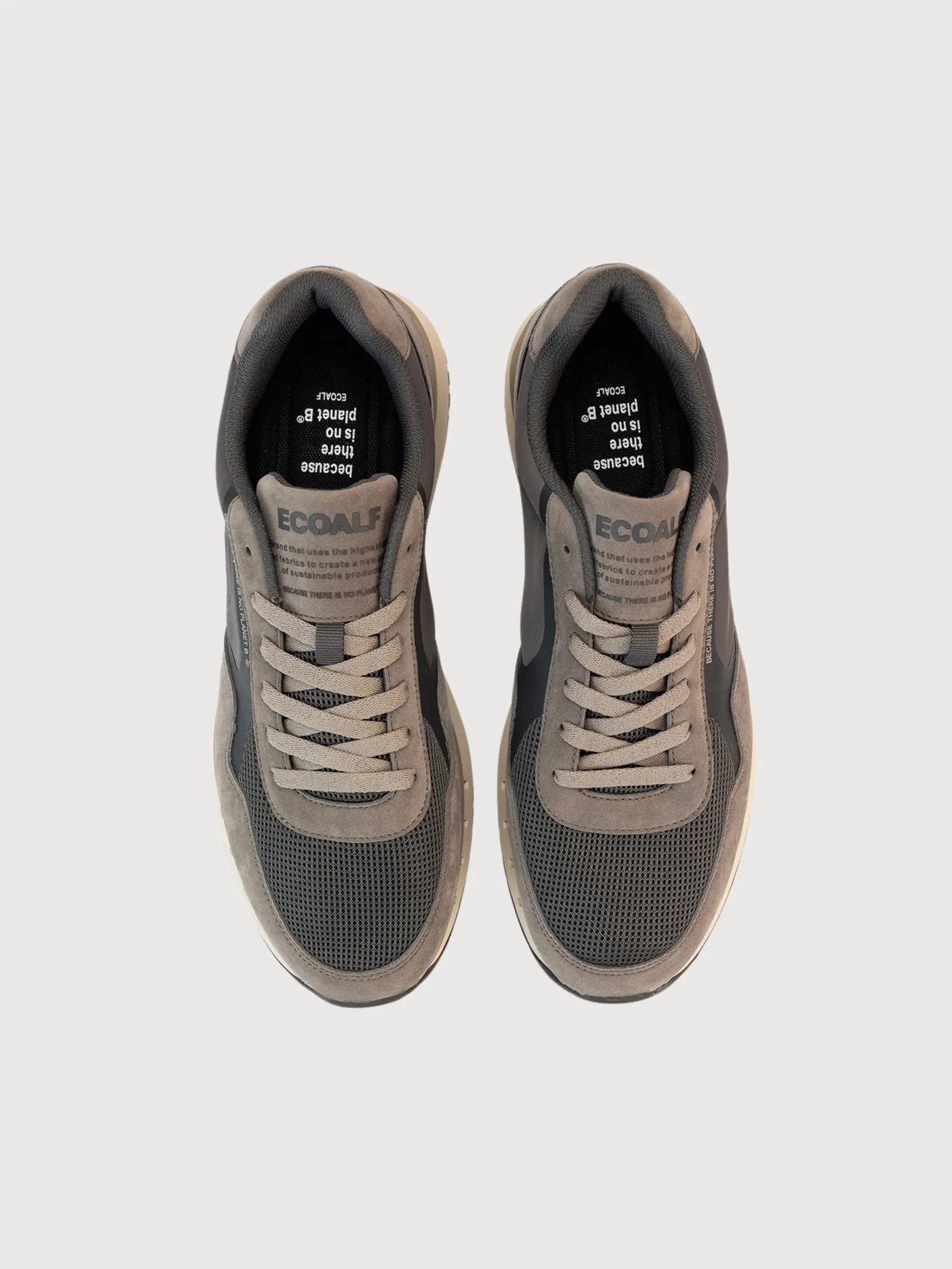 Sicilia Sneakers Man Dark Grey | Ecoalf