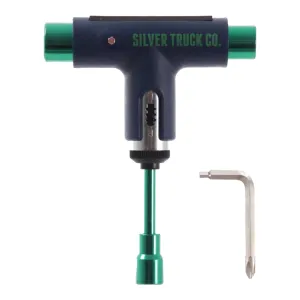 SILVER SKATE TOOL BLUE/GREEN