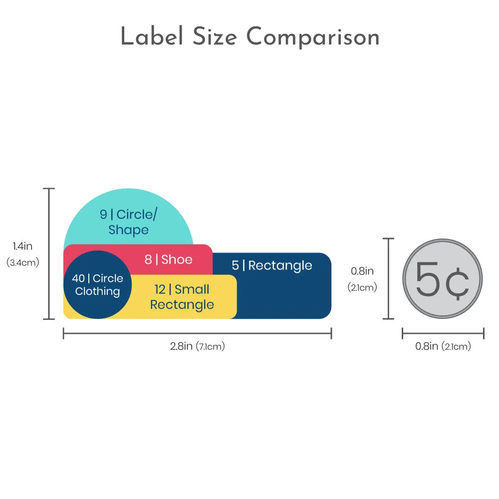 Simple Kindergarten Labels Pack