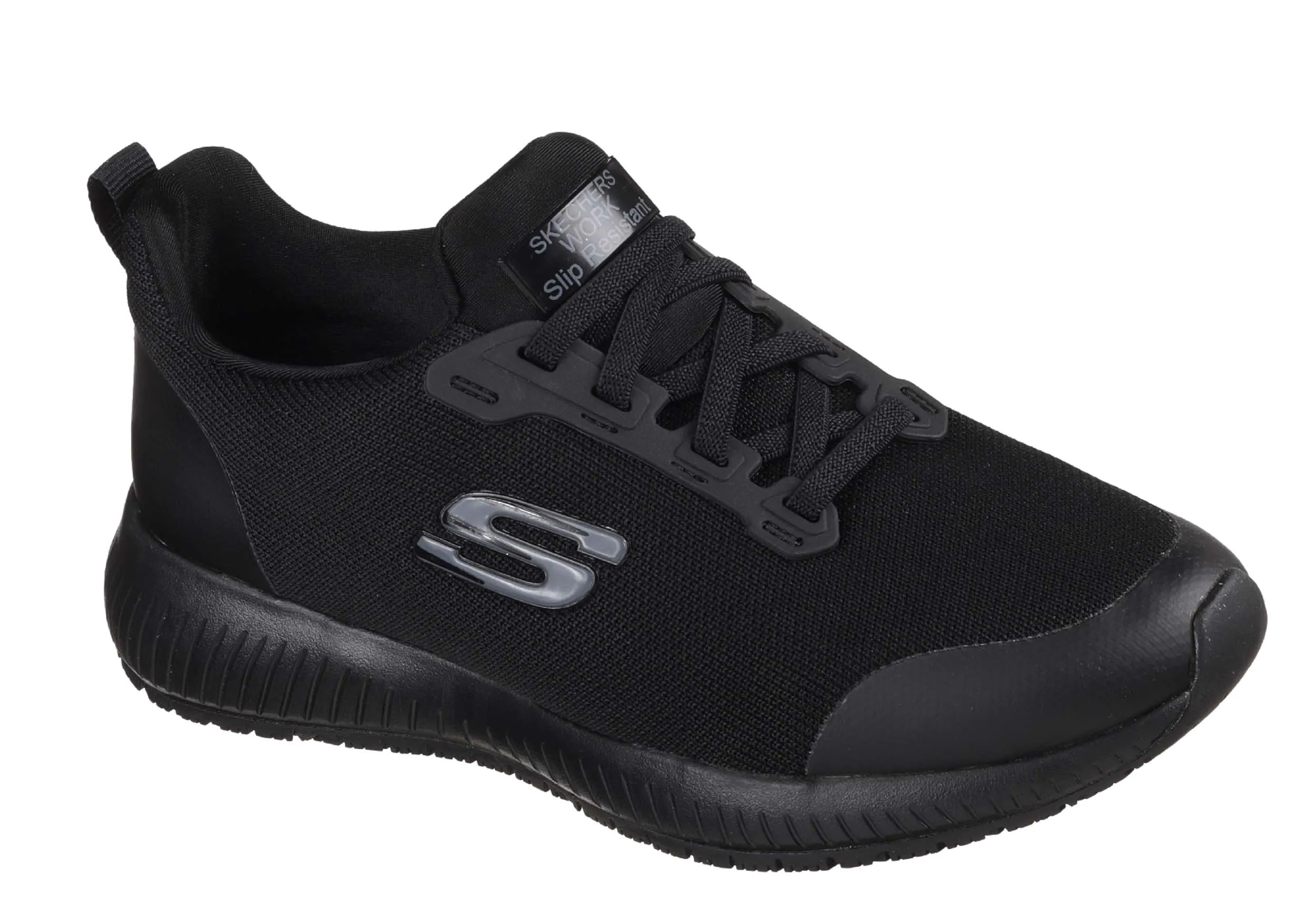 Skechers 77222EC Work Squad SR Womens Slip On Work Shoe