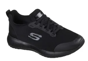 Skechers 77222EC Work Squad SR Womens Slip On Work Shoe