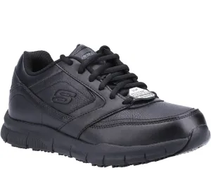 Skechers 77235EC Work Relaxed Fit®: Nampa - Wayola SR Womens Lace Up Shoe