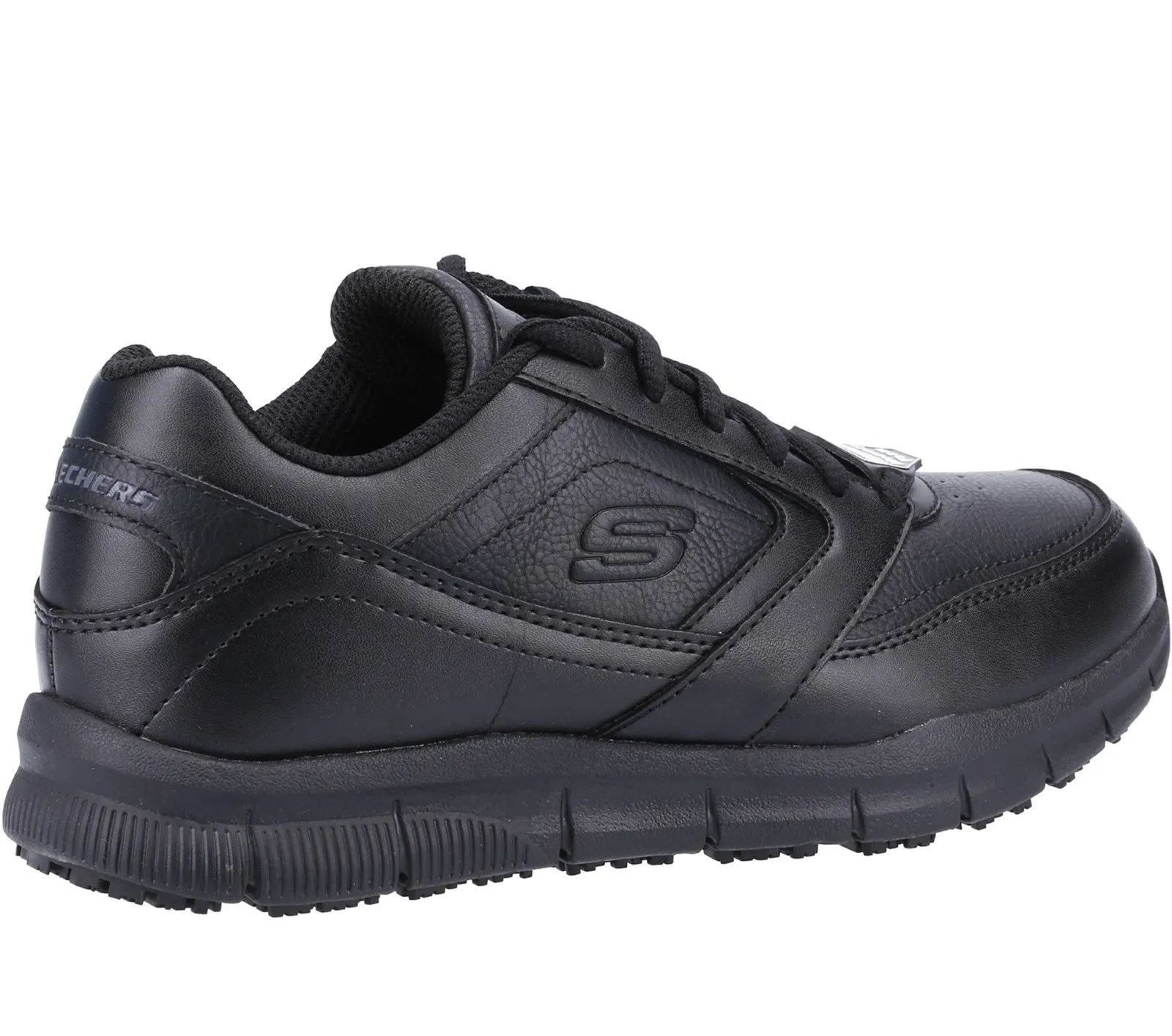 Skechers 77235EC Work Relaxed Fit®: Nampa - Wayola SR Womens Lace Up Shoe