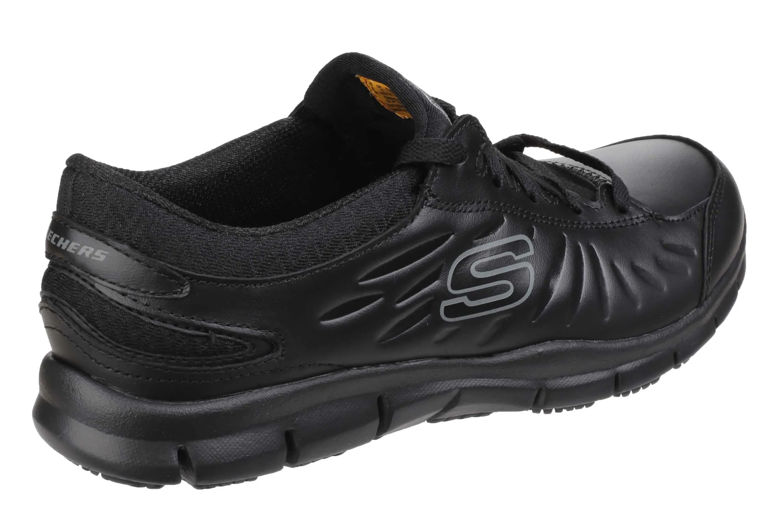Skechers SK76551EC Work Relaxed Fit Eldred SR Womens Lace Up Work Shoe