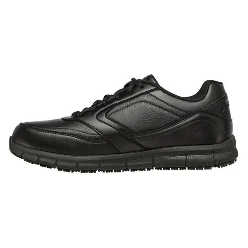 Skechers Slip Resistant Trainers - 77156EC - Black