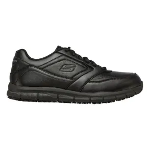 Skechers Slip Resistant Trainers - 77156EC - Black