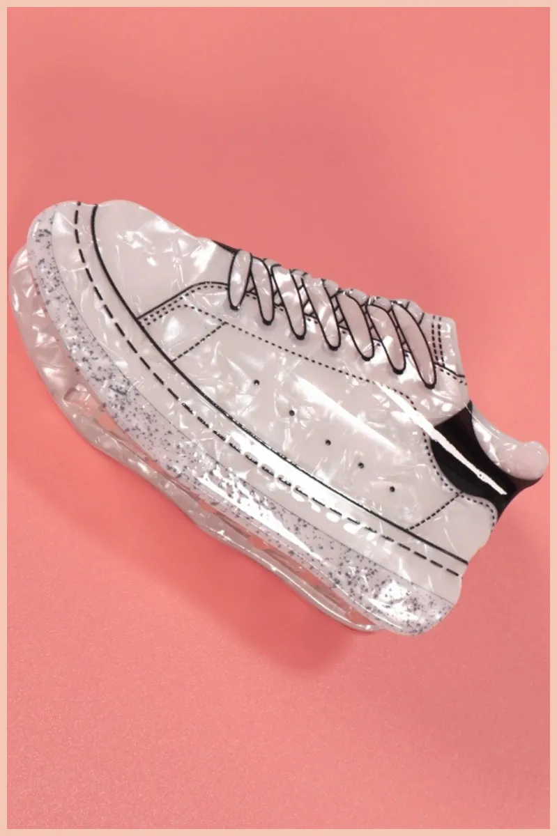 Sneaker Shoe Claw Hair Clip