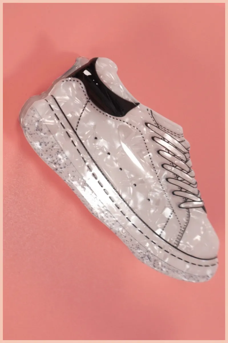 Sneaker Shoe Claw Hair Clip