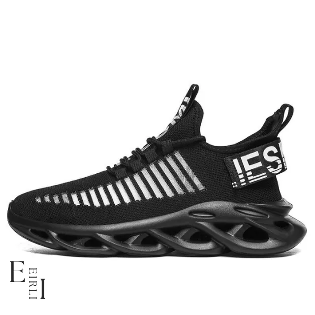 Sneakers, With Heel Reinforcement, Black