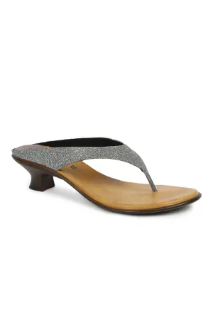 SOLES Metallic Heels - Trendy & Durable Footwear