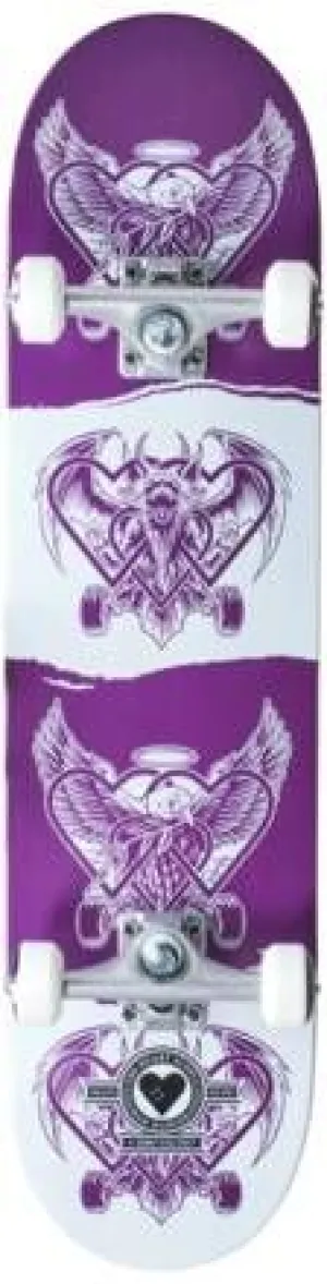 The Heart Supply Bam Dark Light Complete Skateboard