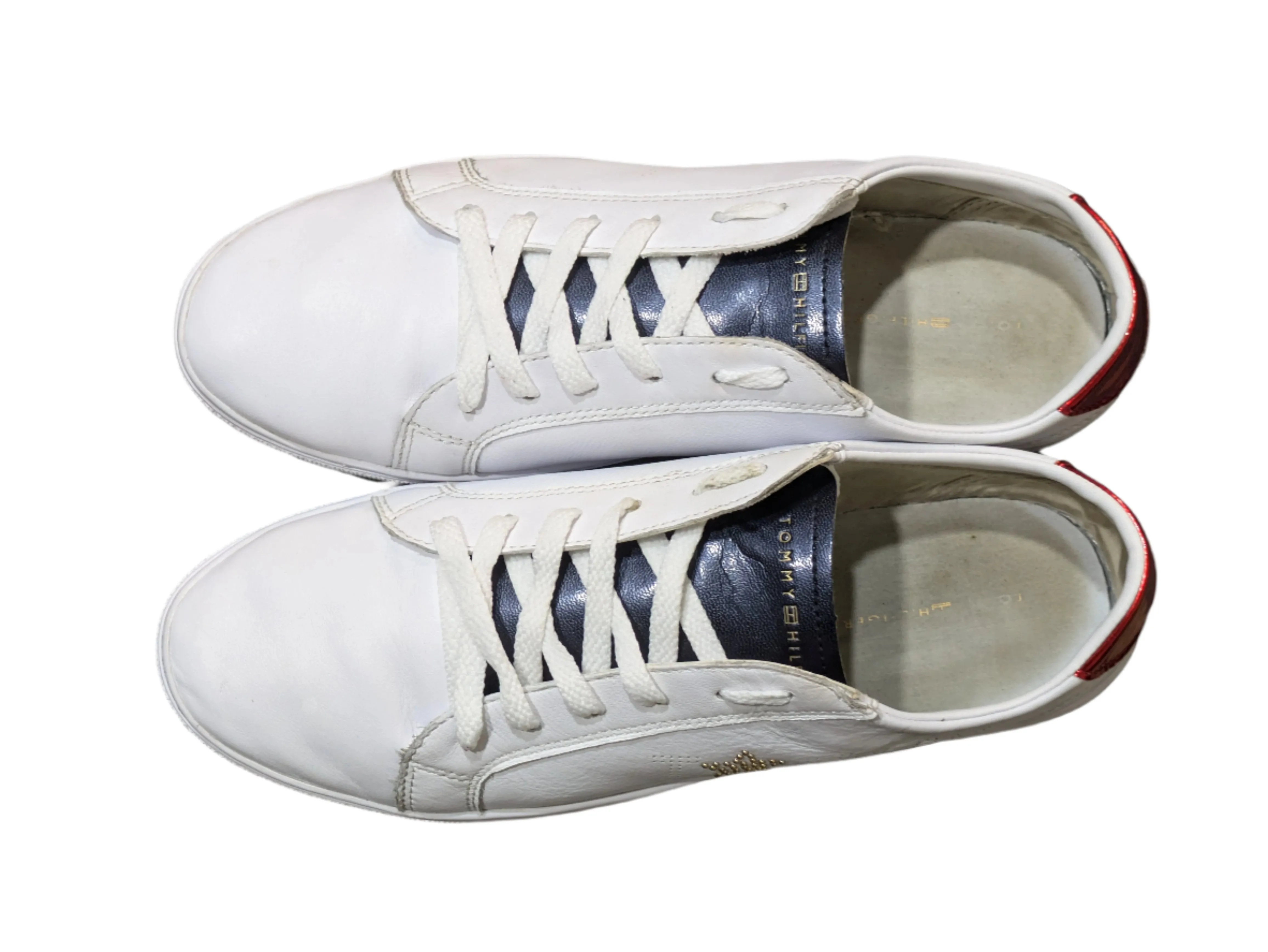 Tommy Hilfiger Star Metallic Sneakers Size UK 7.5 / EU 42 / US 10