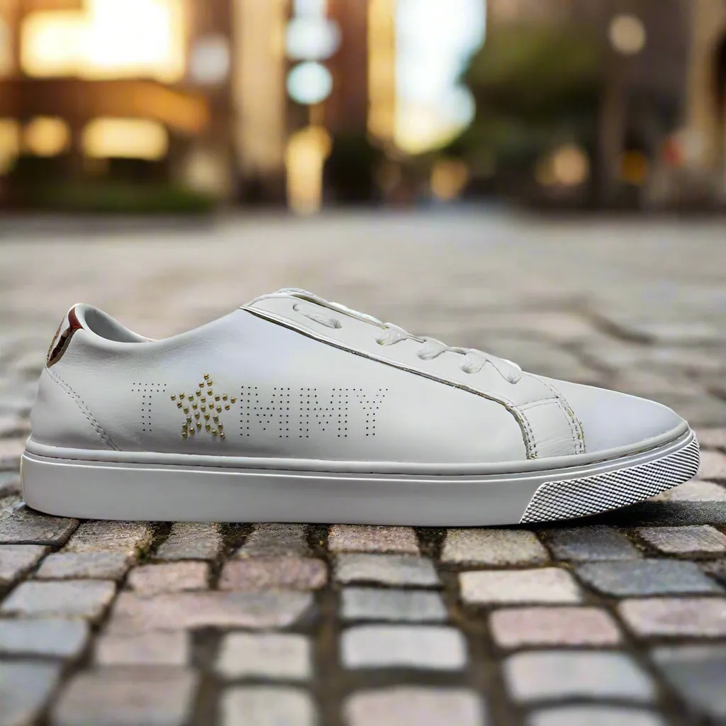 Tommy Hilfiger Star Metallic Sneakers Size UK 7.5 / EU 42 / US 10