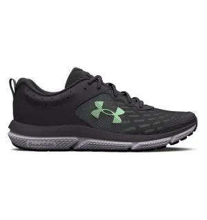 Under Armour Charged Assert 10 Jet Gray/Aqua Foam Size 7.5 Women's New