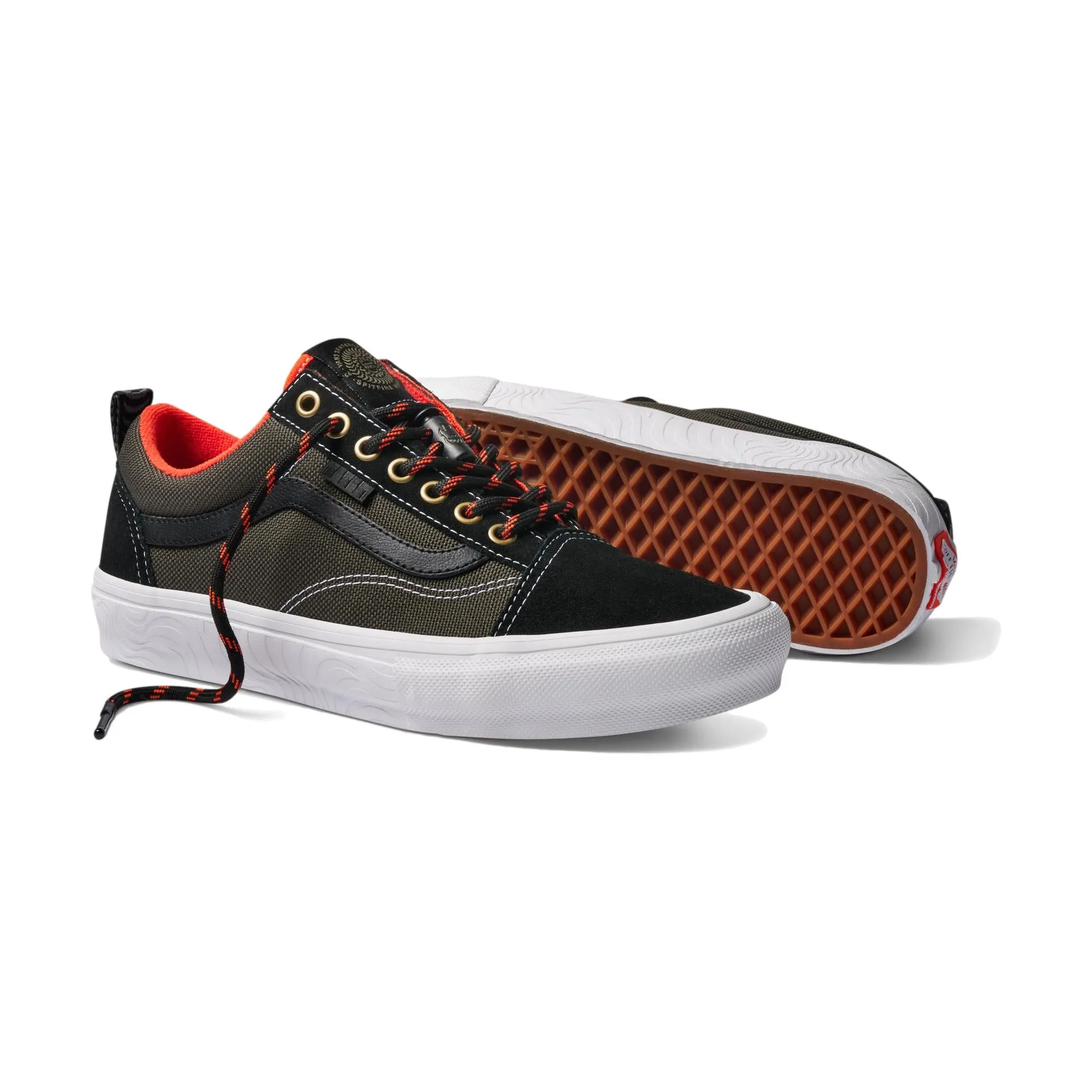 Vans X Spitfire Old Skool Black Flame