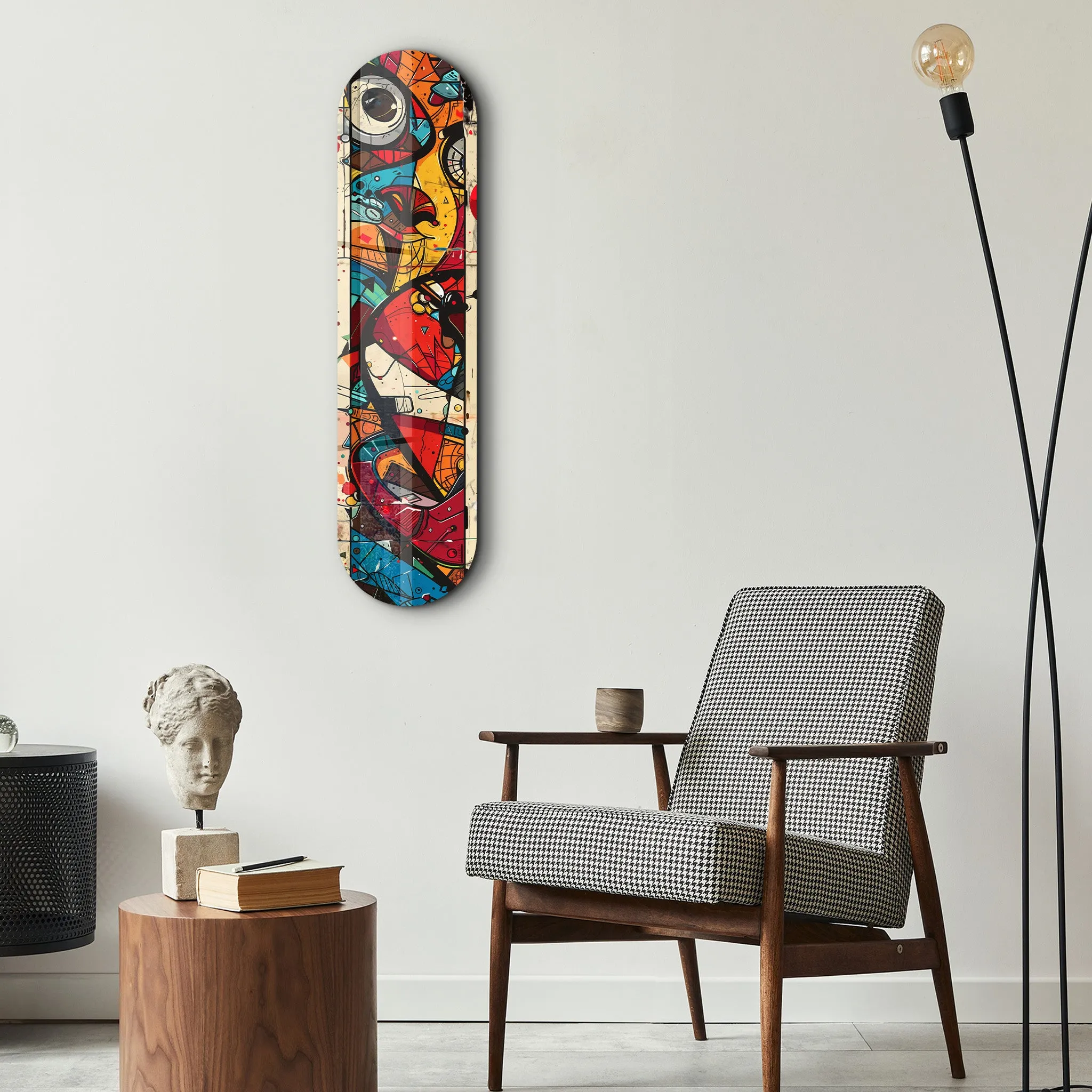 Who is there? | Glass Wall Art