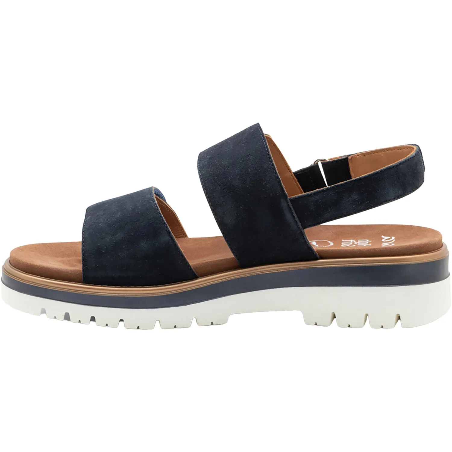 Women's Ara Marbella Navy Kid Suede