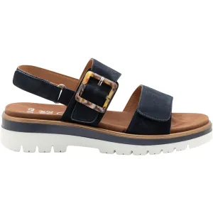Women's Ara Marbella Navy Kid Suede