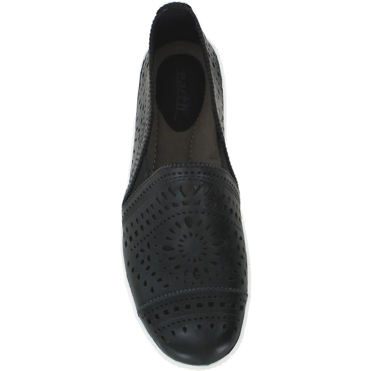 Women's Earth Tayberry Black Leather