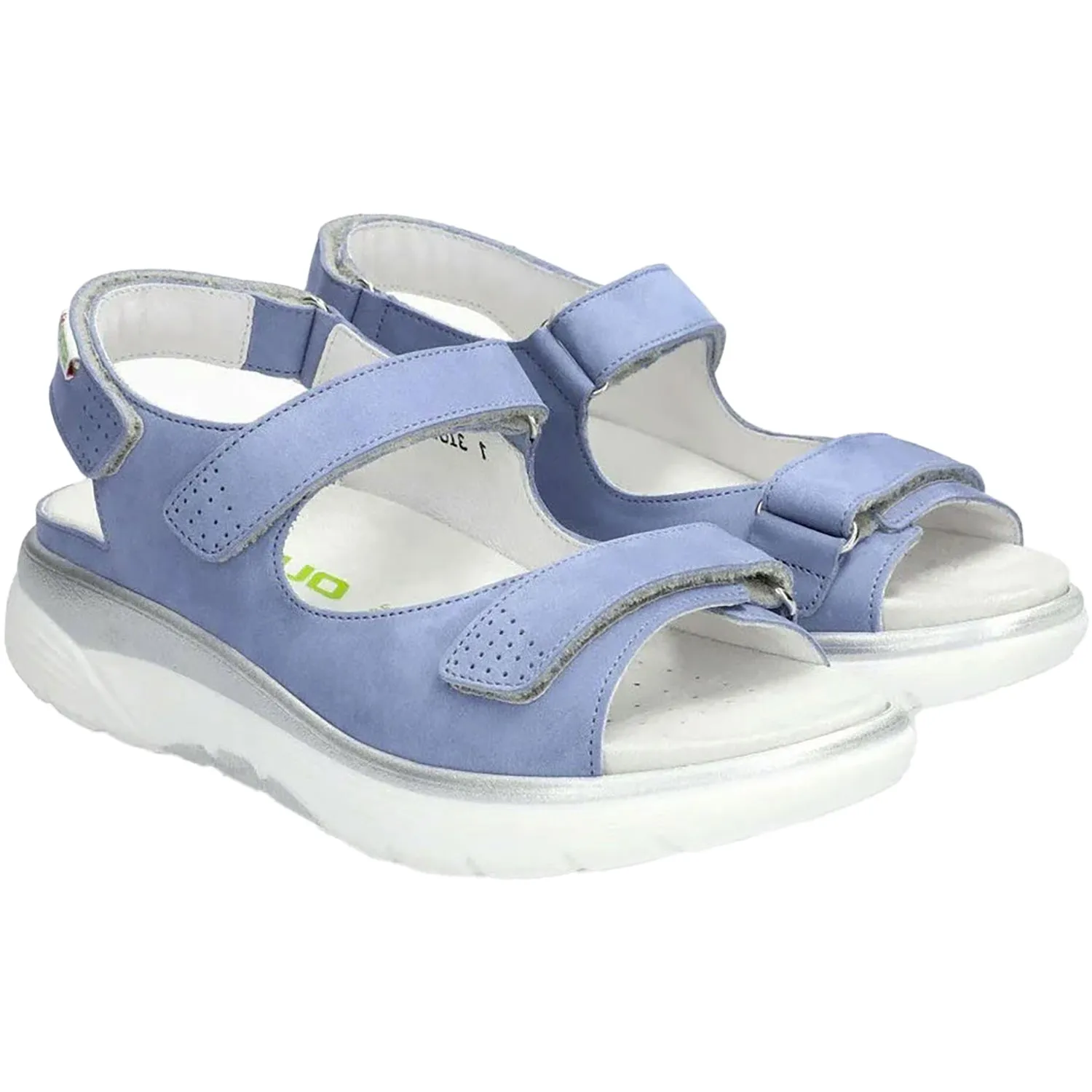 Women's Mephisto Norine Sea Blue Nubuck