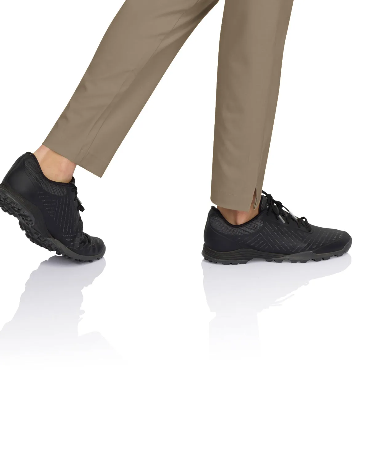 Women’s Quick Dry Golf Link Pants Ankle Length - Side Split Hem, Front Coin Pocket, 4-Way Stretch Fabric. Anti-Odor & Moisture Wicking