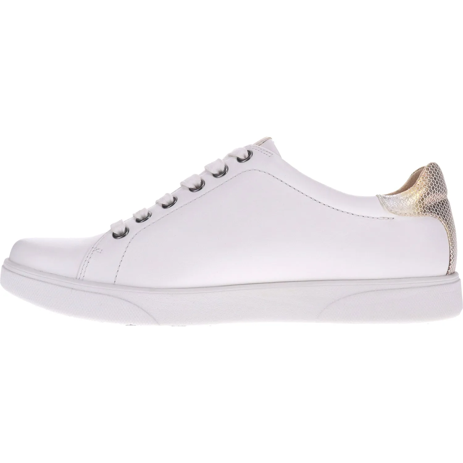 Women's Revere Limoges Coconut/Metallic Interest Leather