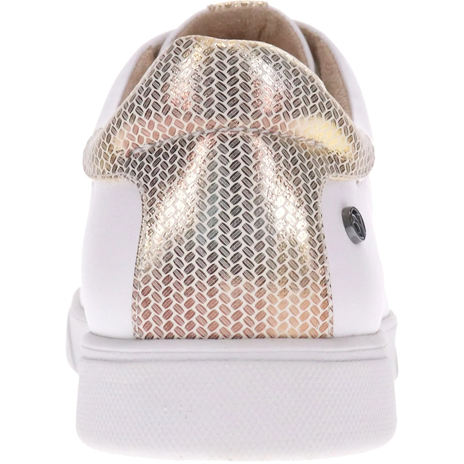 Women's Revere Limoges Coconut/Metallic Interest Leather